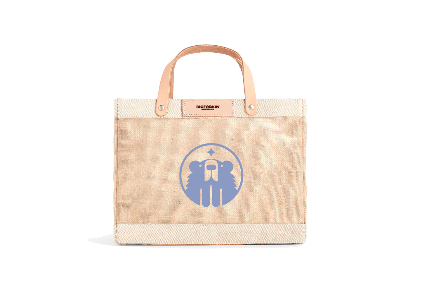 Bigforkin' x APOLIS Petite Market Bag